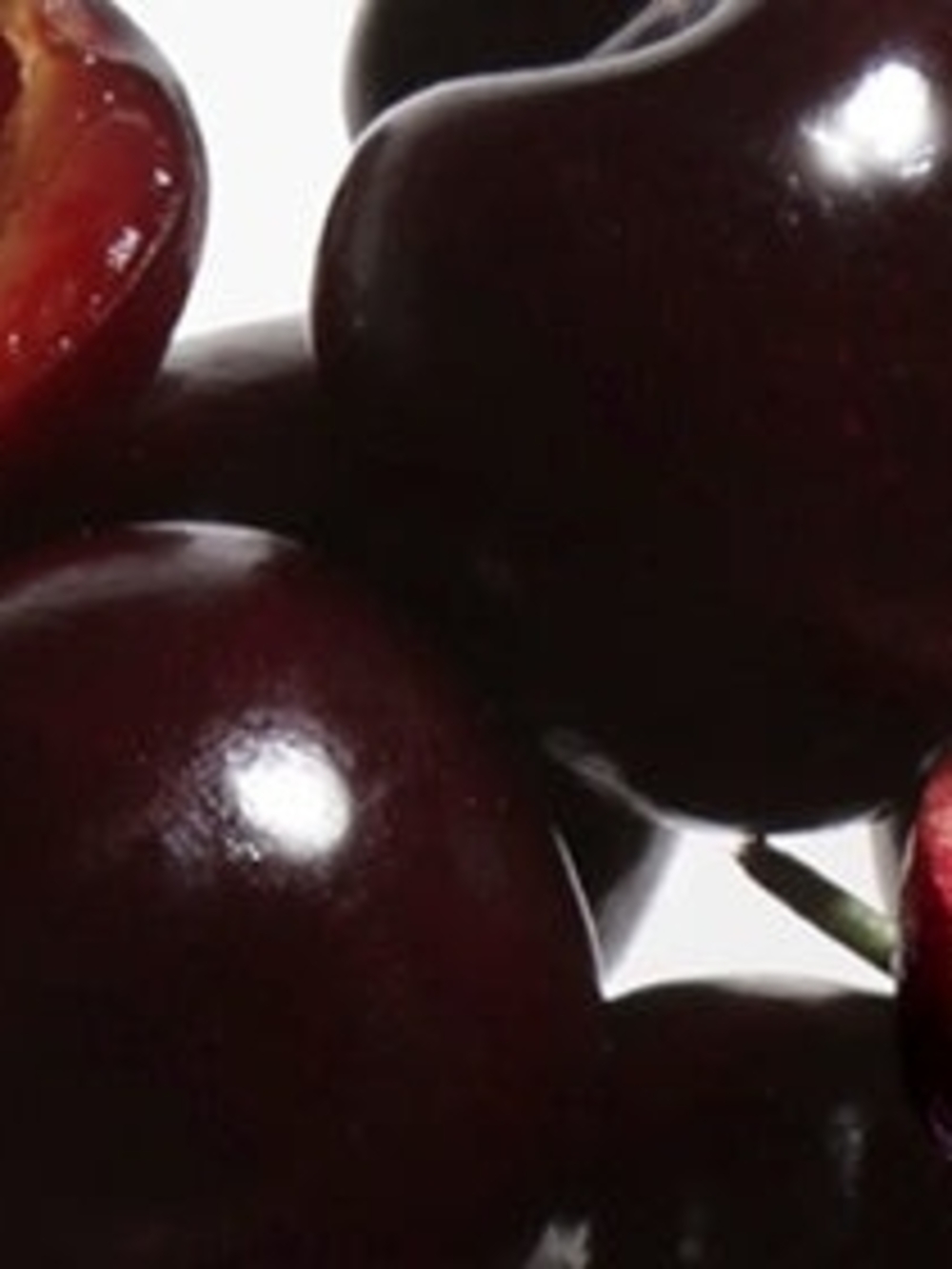 Cherry Decorative Accent - Deep Burgundy Home Accent